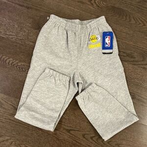 NBA Kids Lakers Gray Sweatpants